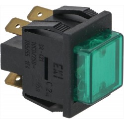 PULSANTE BIPOLARE VERDE 16A...