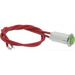 LAMPADA SPIA VERDE 250V...