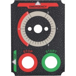 TARGHETTA COMANDI TIMER...