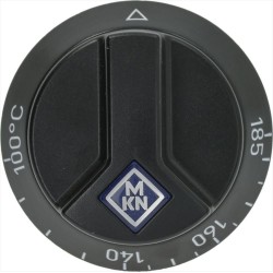 MANOPOLA NERA diametro 66...