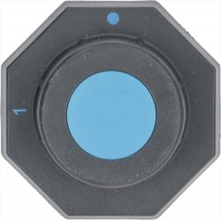 MANOPOLA NERA 66x66 mm 0-1...