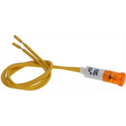 LAMPADA SPIA ARANCIO 250V...