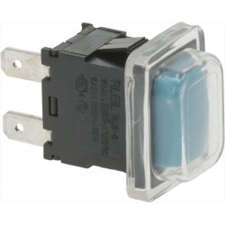 PULSANTE UNIPOLARE BLU 16A...
