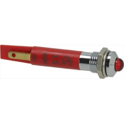 LAMPADA SPIA LED ROSSA 230V...
