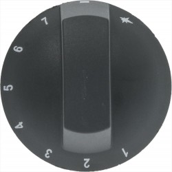 MANOPOLA NERA diametro 70...