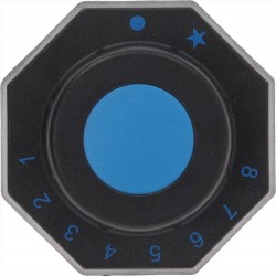 MANOPOLA NERA 66x66 mm...