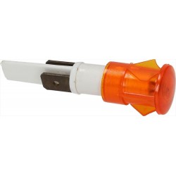 LAMPADA SPIA ARANCIO 24V...
