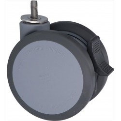 RUOTA GIREVOLE A PERNO CON...