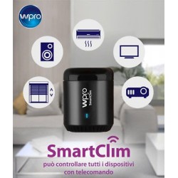 Wpro SmartClim controllo remoto Wi-Fi per condizionatori