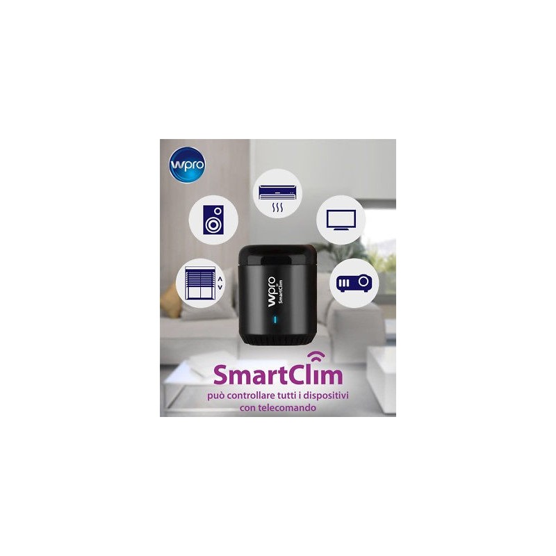 Wpro SmartClim controllo remoto Wi-Fi per condizionatori