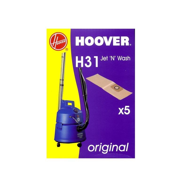 SACCHETTI ASPIRAPOLVERE H31 HOOVER JET'N'WASH ORIGINALE 09174350