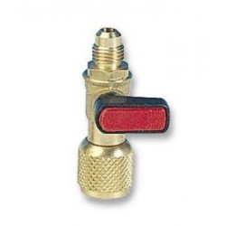 RUBINETTO 1/2'' 16 AC.SX-1/4'' PER BOMBOLE R290 WIGAM ORIG. 05002035001