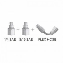 KIT ADATTATORI IN PLASTICA PER TURAFALLE HVAC&R