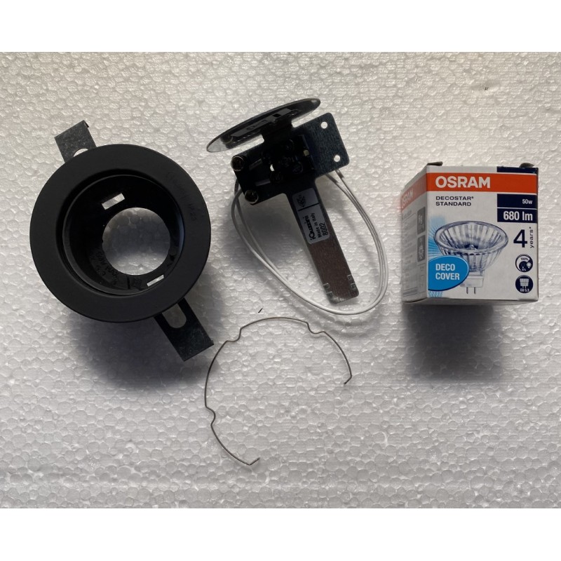 KIT PORTALAMPADA COMPLETO DI LAMPADINA FORNITALIA ORIGINALE AK65/65