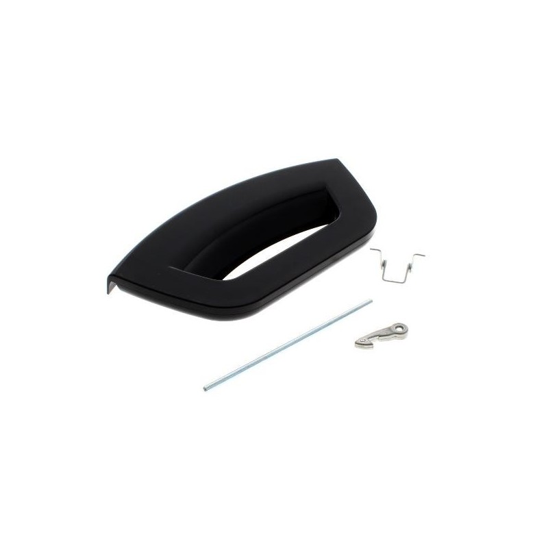Kit Maniglia Porta Nero Per Lavatrice Hotpoint/Ariston - Serie C00287267 E SWMD