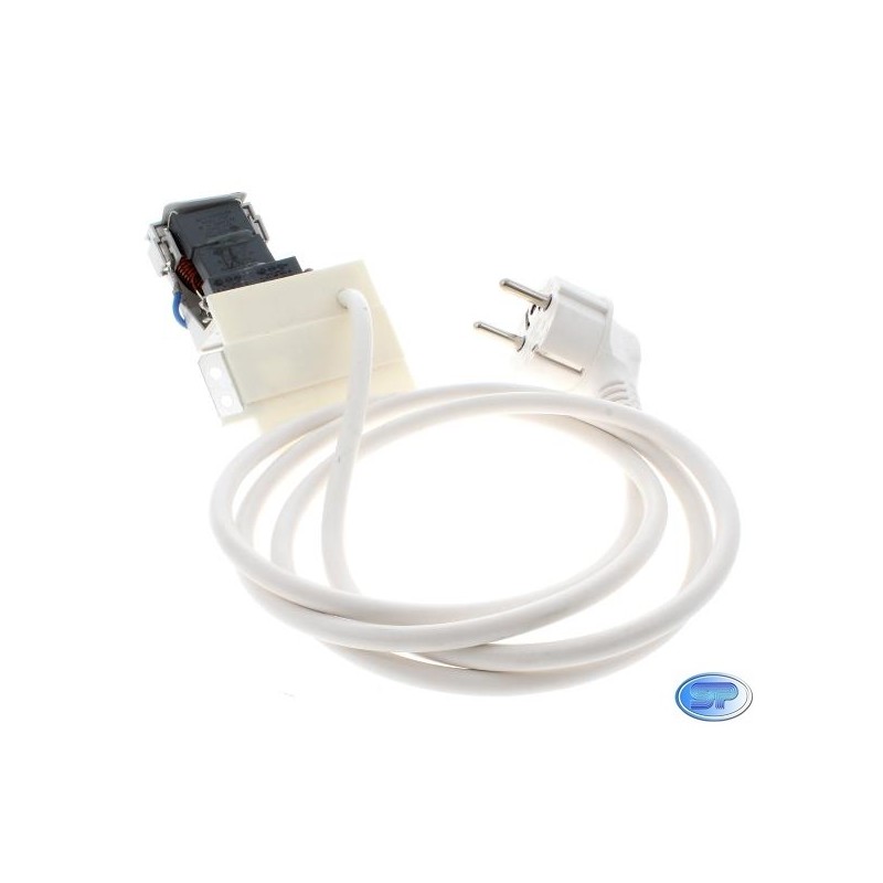 Cavo Di Alimentazione Con Spina Per Lavatrice Candy – Sparefixd, Sostituisce 91200201, Compatibile Con Modelli A8000, Aquamatic, C Series E Altri