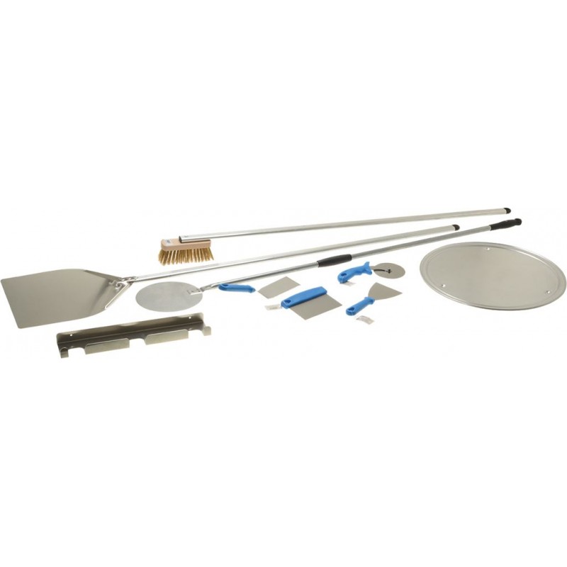 SET PIZZA 10 PEZZI PALA ALLUMINIO  Cod. 3033008