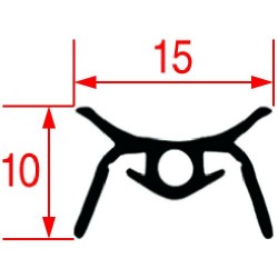 GUARNIZIONE PORTA LATERALE 300 MM    CODICE: 318675