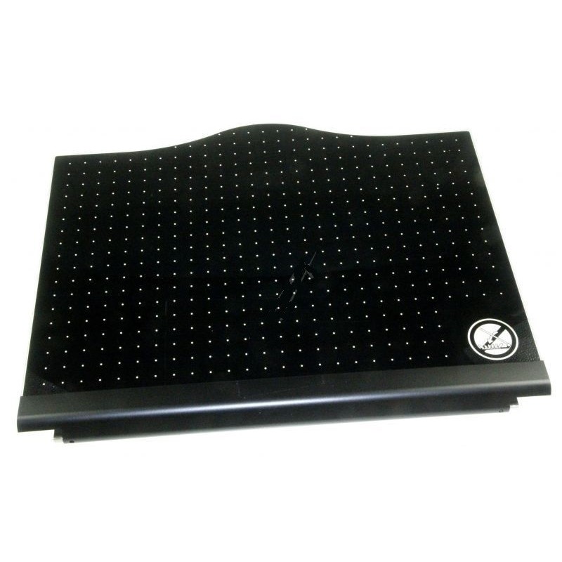 KIT COPERCHIO VETRO COMPLETO C6C NERO PIANO COTTURA ARISTON INDESIT C00291341