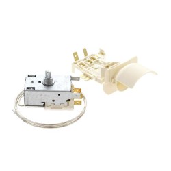 KIT TERMOSTATO CON PORTALAMPADA FRIGORIFERO WHIRLPOOL ORIGINALE 484000008566