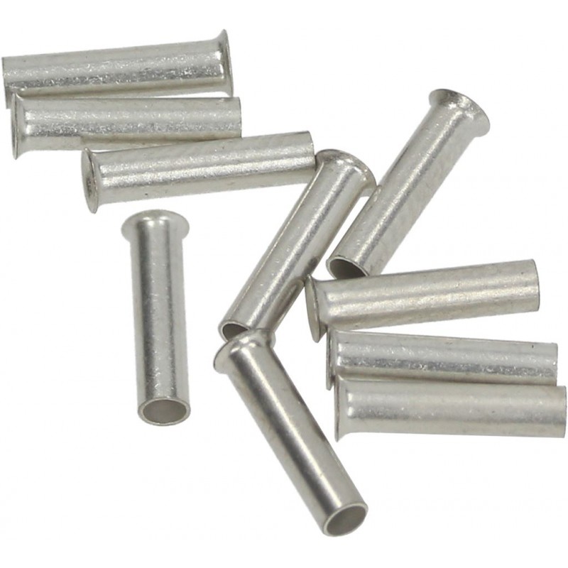 TUBETTO TERMINALE NUDO 1X8 MM 500 PZ  Cod. 3051060