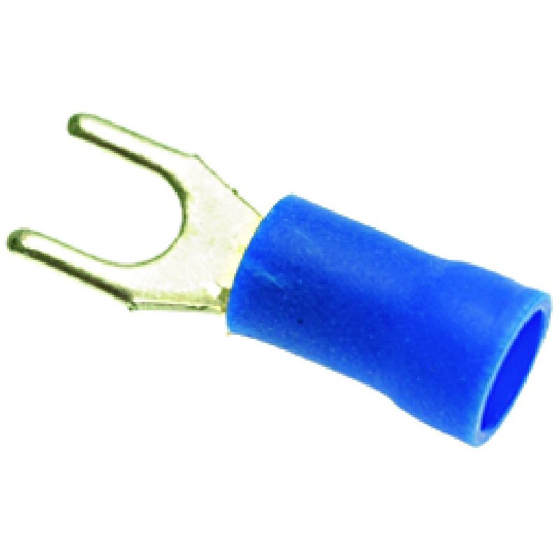 CAPICORDA FORCELLA BLU Ø 4 MM 100 PZ  Cod. 3051142